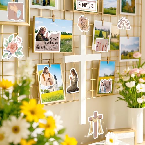 Save 50% on 50 Pcs Prayer Board Stickers - Inspirational Bible Verses, Christian & Religious Faith Decals - Image 5