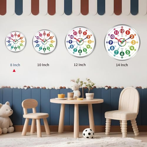 50% Off Roymnie Kids Learning Wall Clock - Image 4