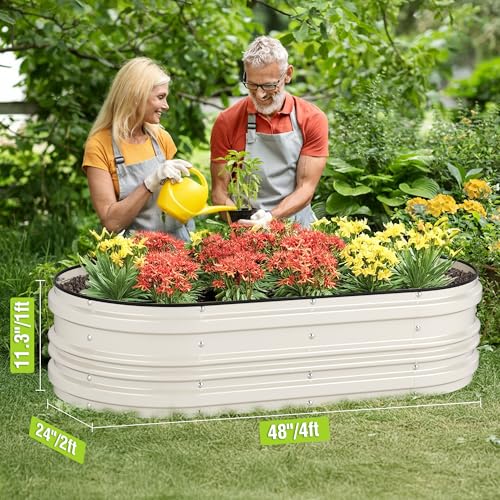 50% Off WORKPRO Galvanized Raised Garden Bed - Image 3
