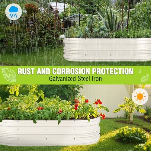 50% Off WORKPRO Galvanized Raised Garden Bed - Image 5