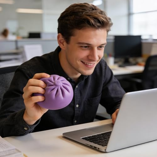 59% Off Dumpling Squishy Stress Relief Toy - Image 6