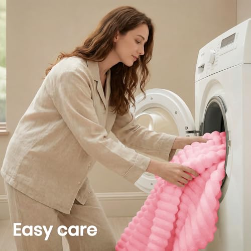 50% Off Quataly Marshmallow Queen Fleece Comforter Set - Image 6