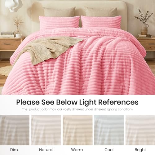 50% Off Quataly Marshmallow Queen Fleece Comforter Set - Image 8