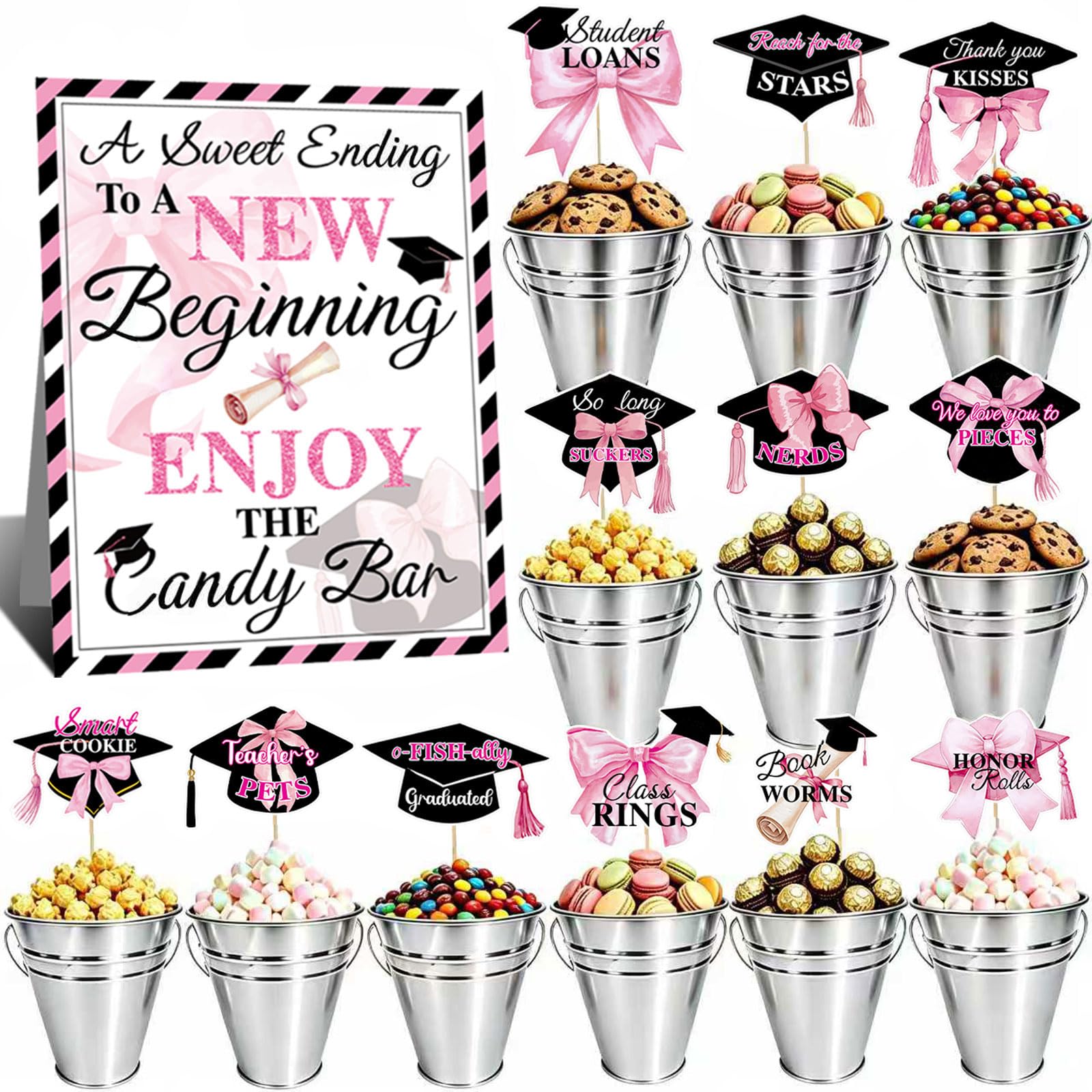 Save 50% on 37PCS 2026 Graduation Candy Bar Party Decor