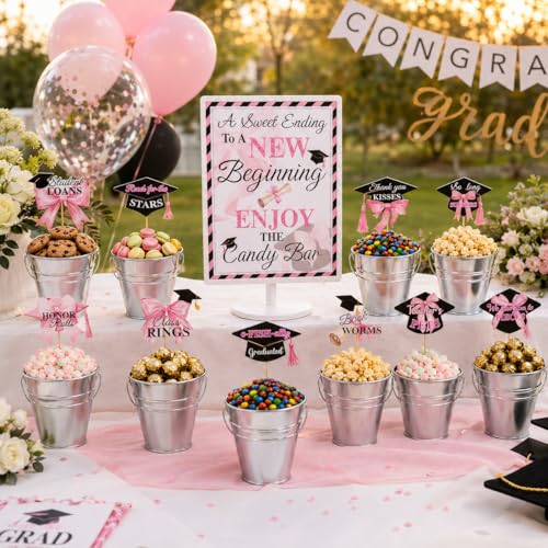 Save 50% on 37PCS 2026 Graduation Candy Bar Party Decor - Image 6