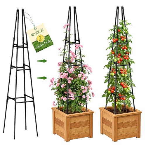 22% Off Garden Obelisk Trellis for Climbing Plants, 63 Inch - Image 2