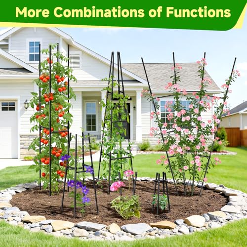 22% Off Garden Obelisk Trellis for Climbing Plants, 63 Inch - Image 3