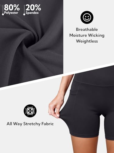 50% Off COPYLEAF Biker Shorts with Pockets for Women - Image 7