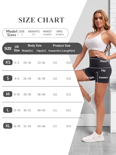 50% Off COPYLEAF Biker Shorts with Pockets for Women - Image 8
