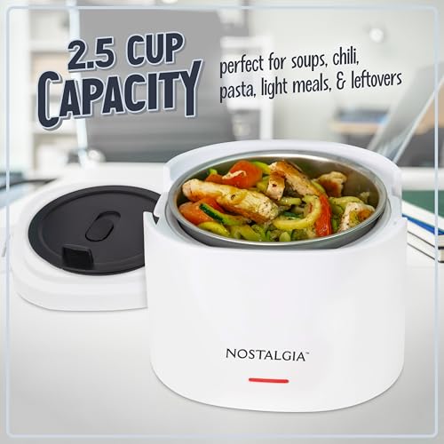 40% Off Nostalgia 20-Ounce Heated Lunch Box - Image 5