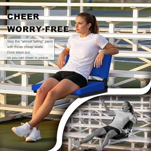 5% Off HABUTWAY Stadium Seat with Back Support & Cushion - Image 5