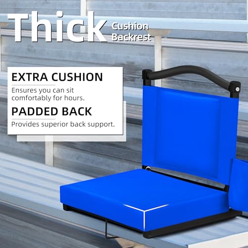 5% Off HABUTWAY Stadium Seat with Back Support & Cushion - Image 7