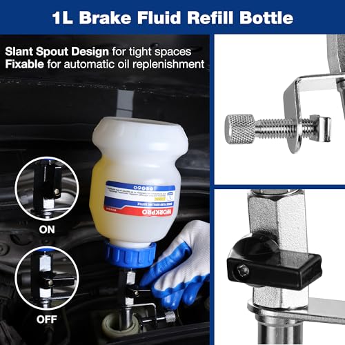 Save 50%+ on WORKPRO 3L Vacuum Brake Bleeder Kit - Image 4