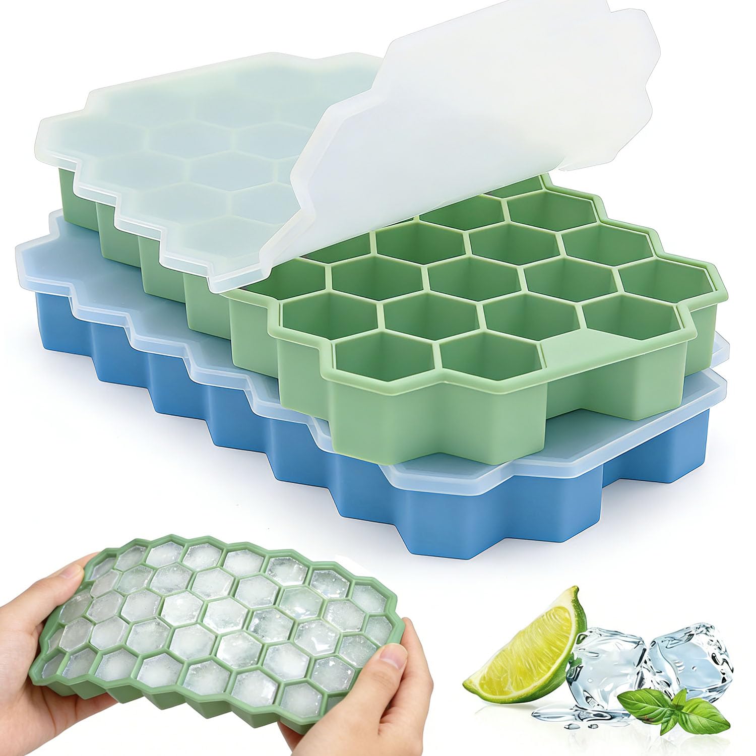 33% Off Zonopy 2-Pack Silicone Ice Cube Trays – Easy Release