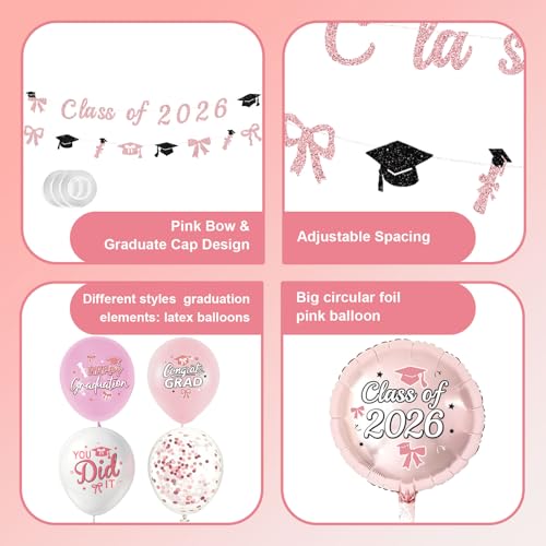 Save 45% with Code ETVEXTRJ on Pink Grad Decor 2026 - Image 7