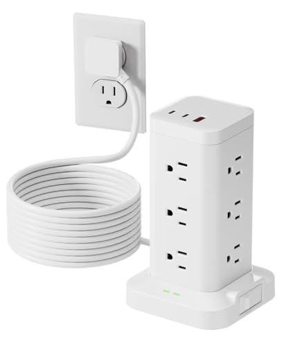 10% Off TAGZILO Power Strip Tower with Surge Protector 1800J - Image 2