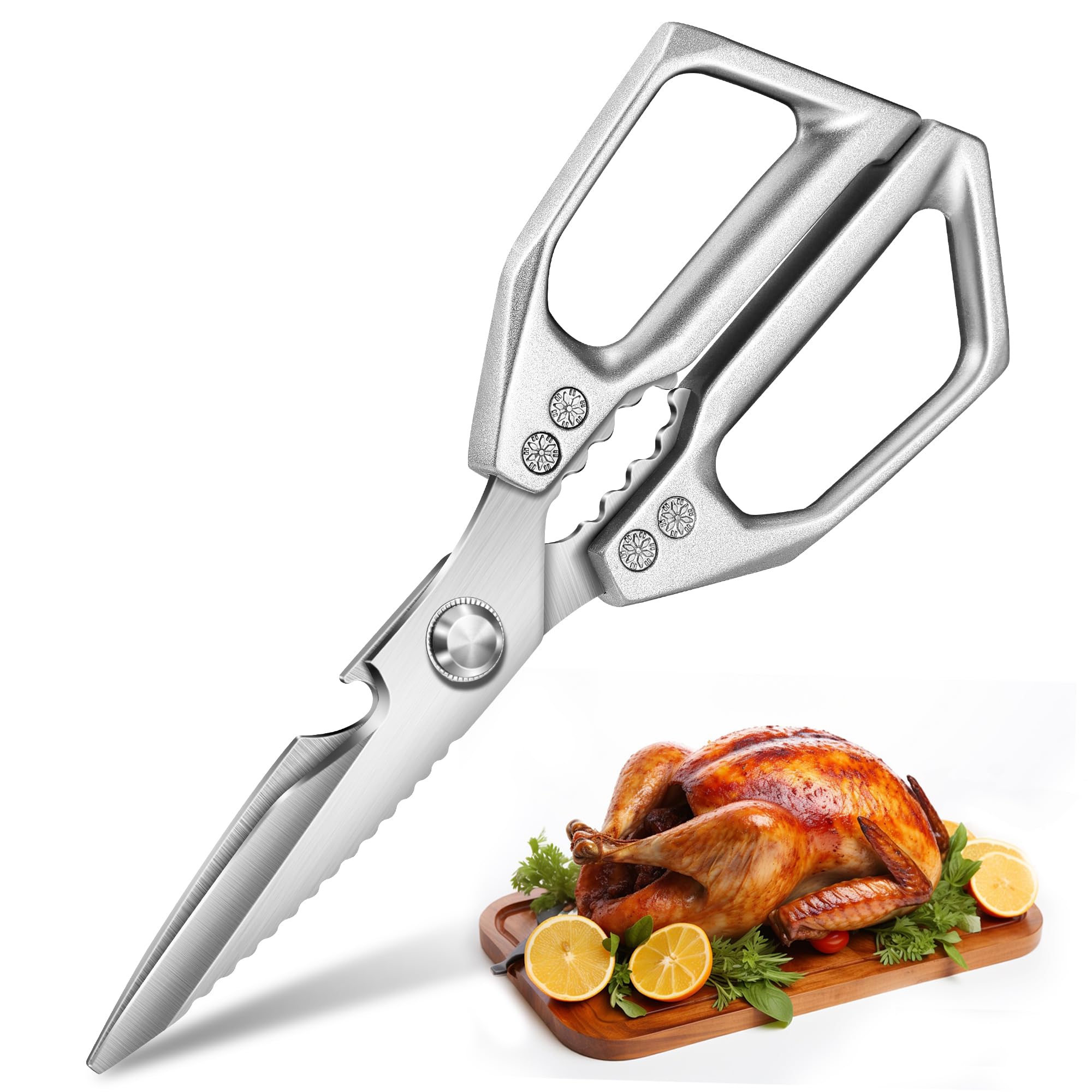 Tingling Japanese Kitchen Scissors: 47% Off Heavy Duty Shears