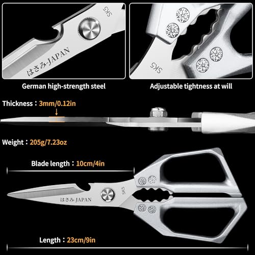 Tingling Japanese Kitchen Scissors: 47% Off Heavy Duty Shears - Image 5