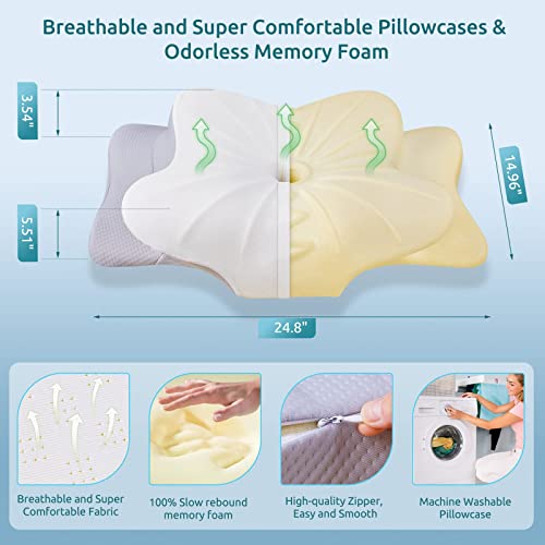 33% Off DONAMA Cervical Pillow for Neck Pain Relief - Image 7