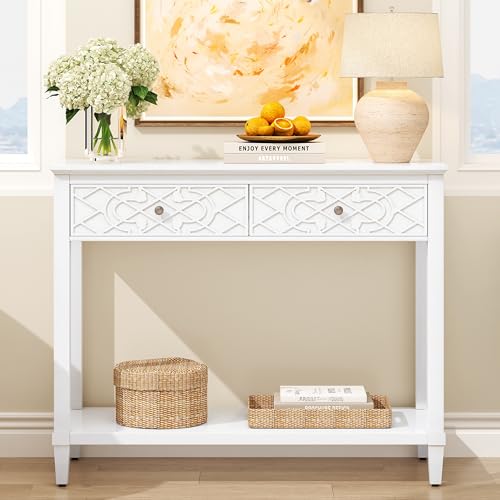 Save 50% on Karlott 40" Console Table with Drawers - Image 2