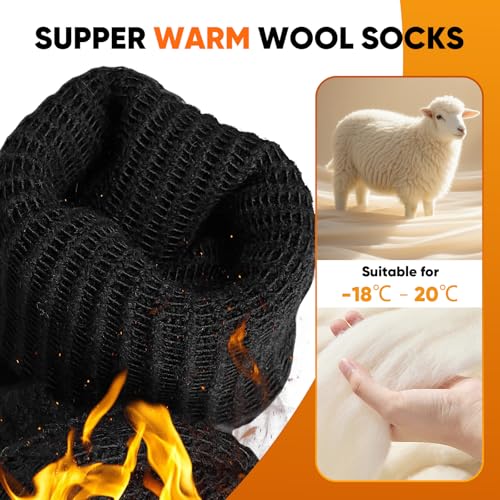 47% Off Merino Wool Hiking Socks for Men Women - Image 4