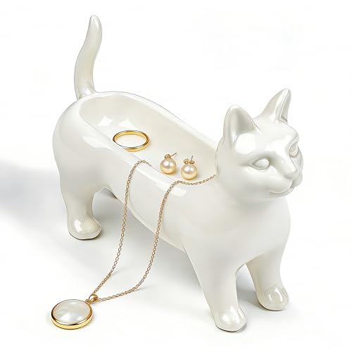 55% Off PUDDING CABIN Cat Ring Holder for Women - Image 2