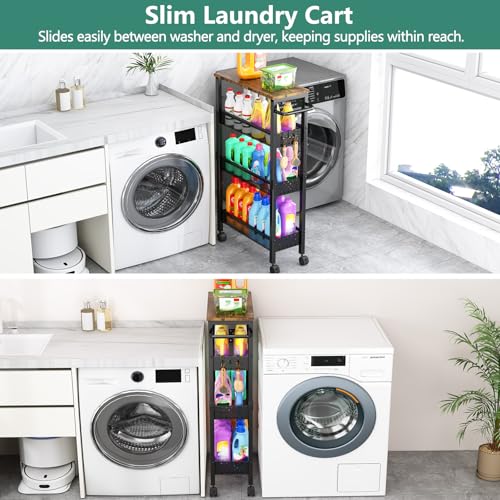 36% Off Vivihomety Slim Storage Cart with Wheels - Image 3