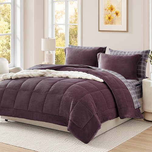33% Off AMBERSPACE Plush King Comforter Set – 7 Pcs - Image 2