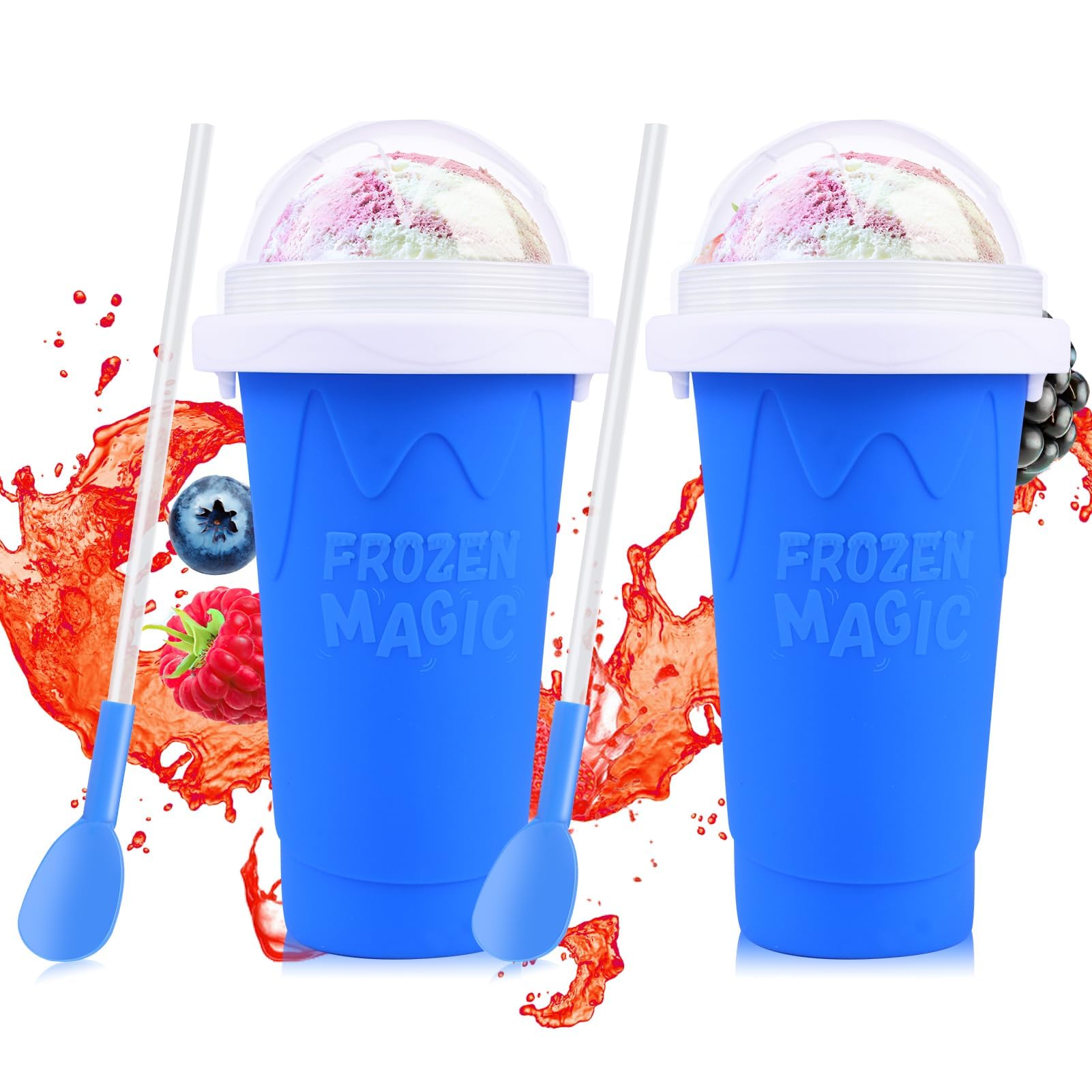 40% Off DIY Slushie Maker Cups – Make Frozen Treats in Minutes!
