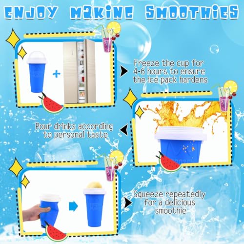40% Off DIY Slushie Maker Cups – Make Frozen Treats in Minutes! - Image 5