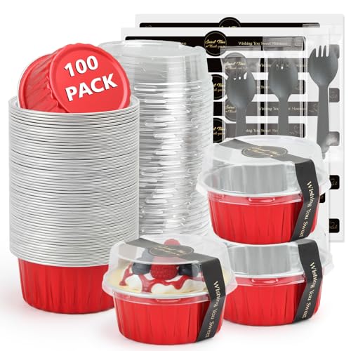 31% Off Ruckae 100 Mini Baking Cups with Lids - Image 2