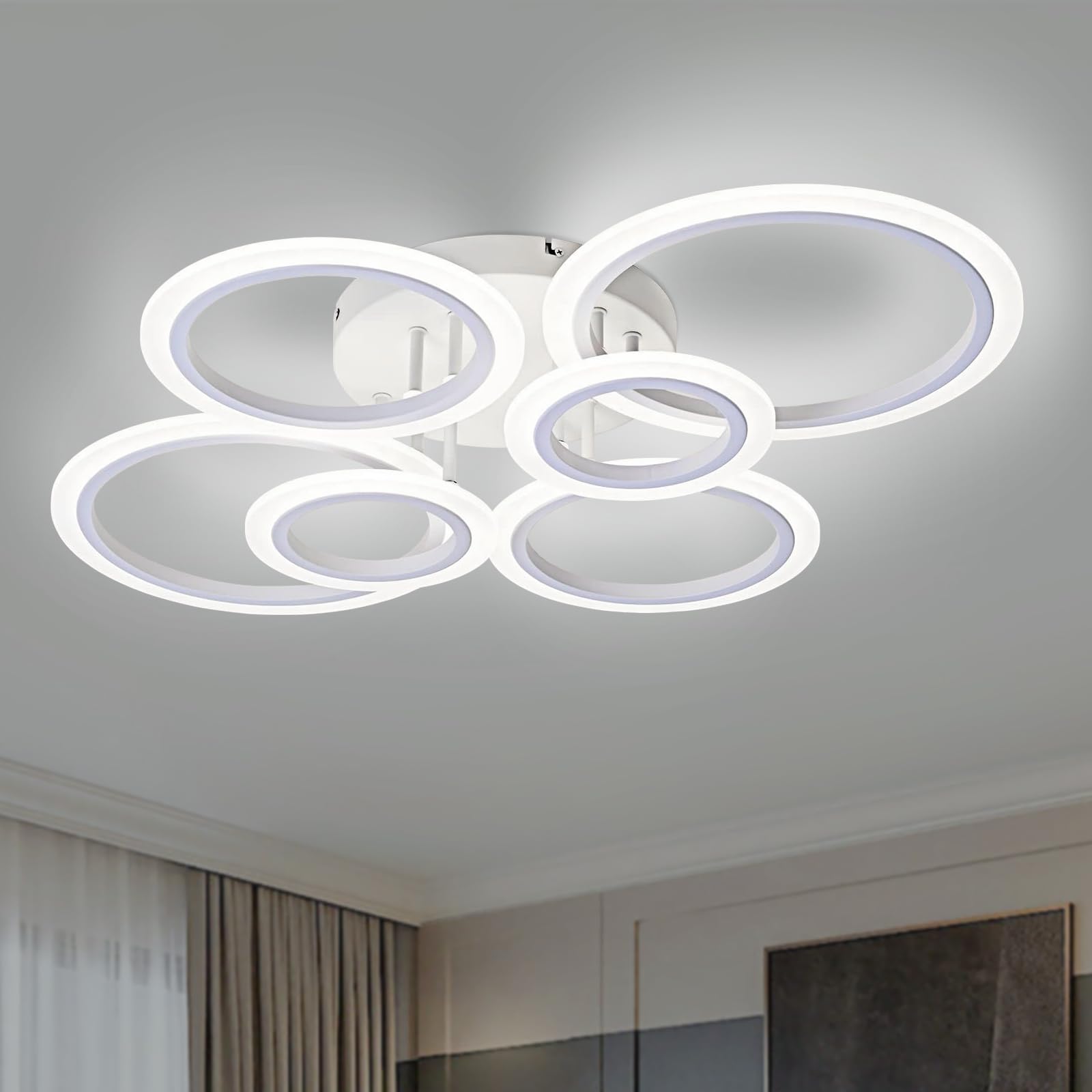 50% Off Modern LED Flush Mount Ceiling Light