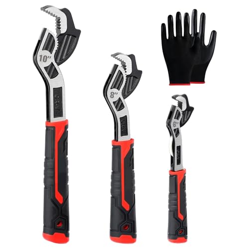 Up to 30% Off Auto-Adjusting Pipe Wrench Set 3-Piece - Image 2