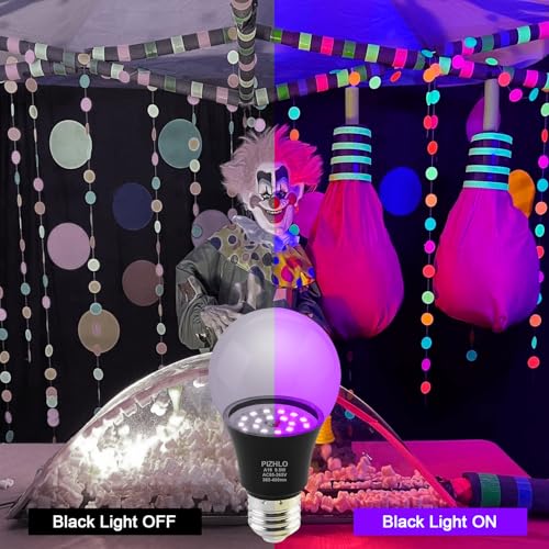 30% Off 4-Pack Black Light LED Bulbs for Parties & Decor - Image 4