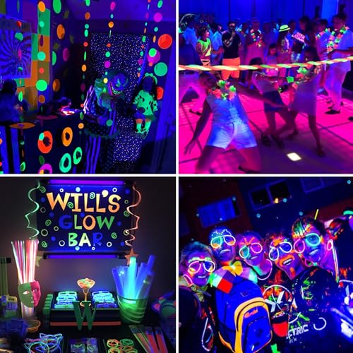 30% Off 4-Pack Black Light LED Bulbs for Parties & Decor - Image 6