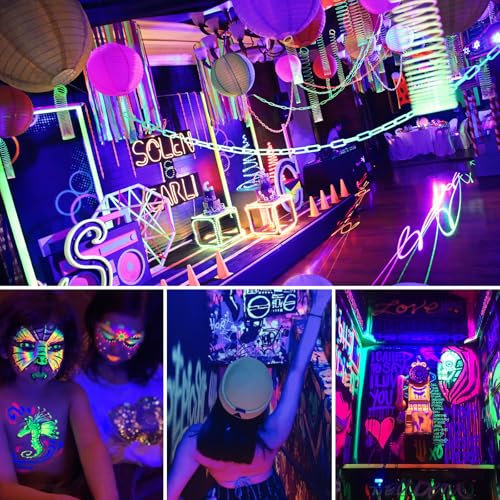 30% Off 4-Pack Black Light LED Bulbs for Parties & Decor - Image 7