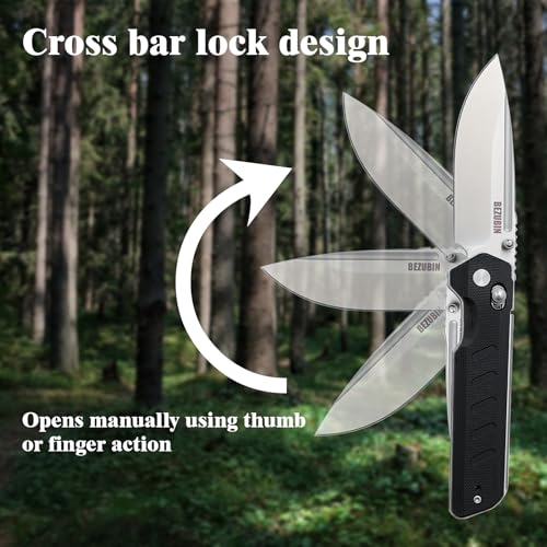 50% Off BEZUBIN Folding Knife VG10 Steel EDC Blade - Image 6