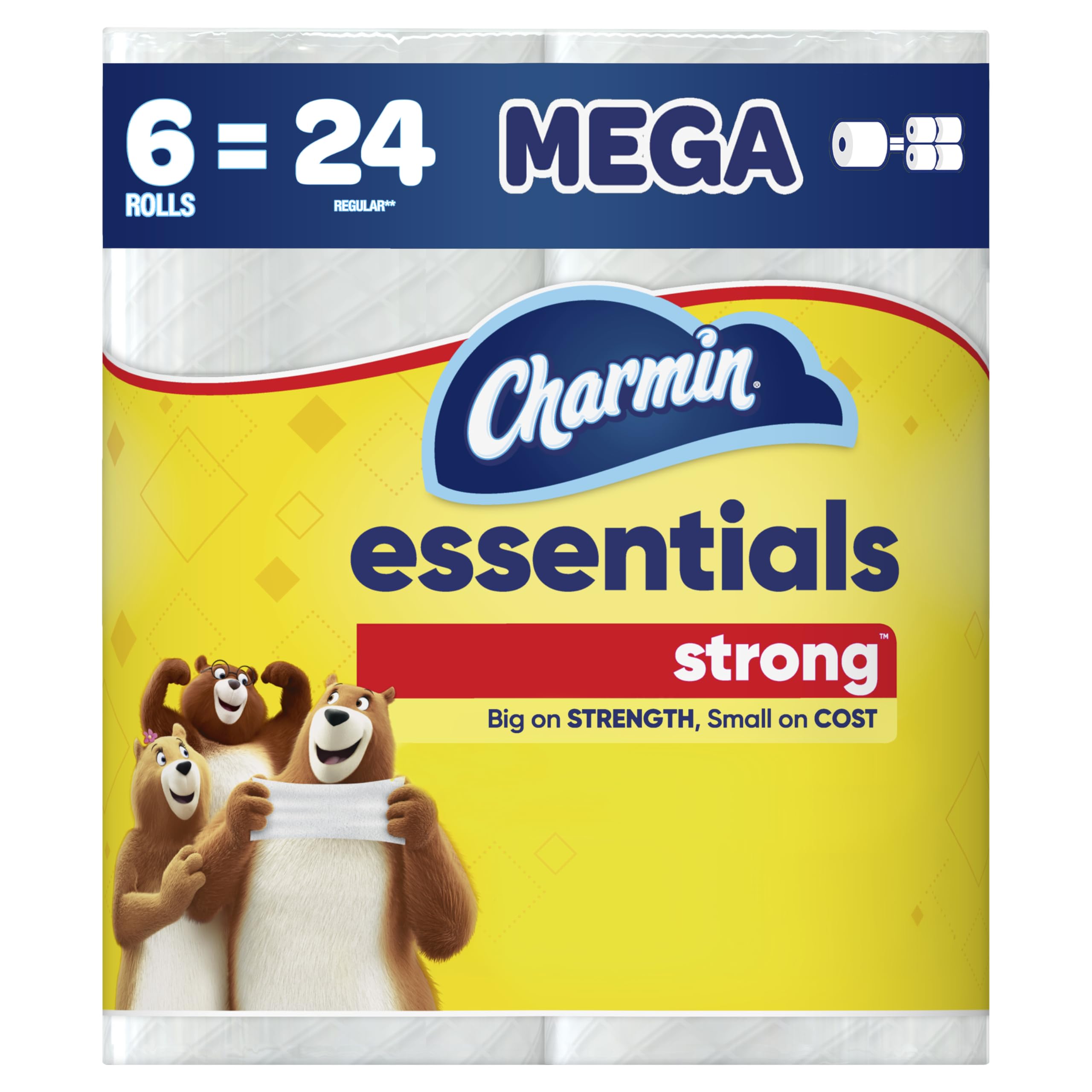 Save 34% on Charmin Essentials Strong Toilet Paper