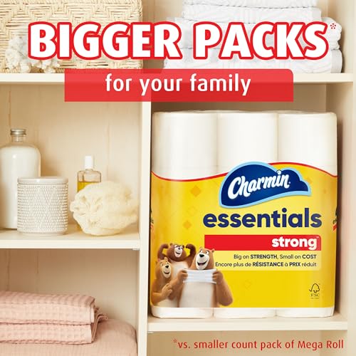 Save 34% on Charmin Essentials Strong Toilet Paper - Image 7