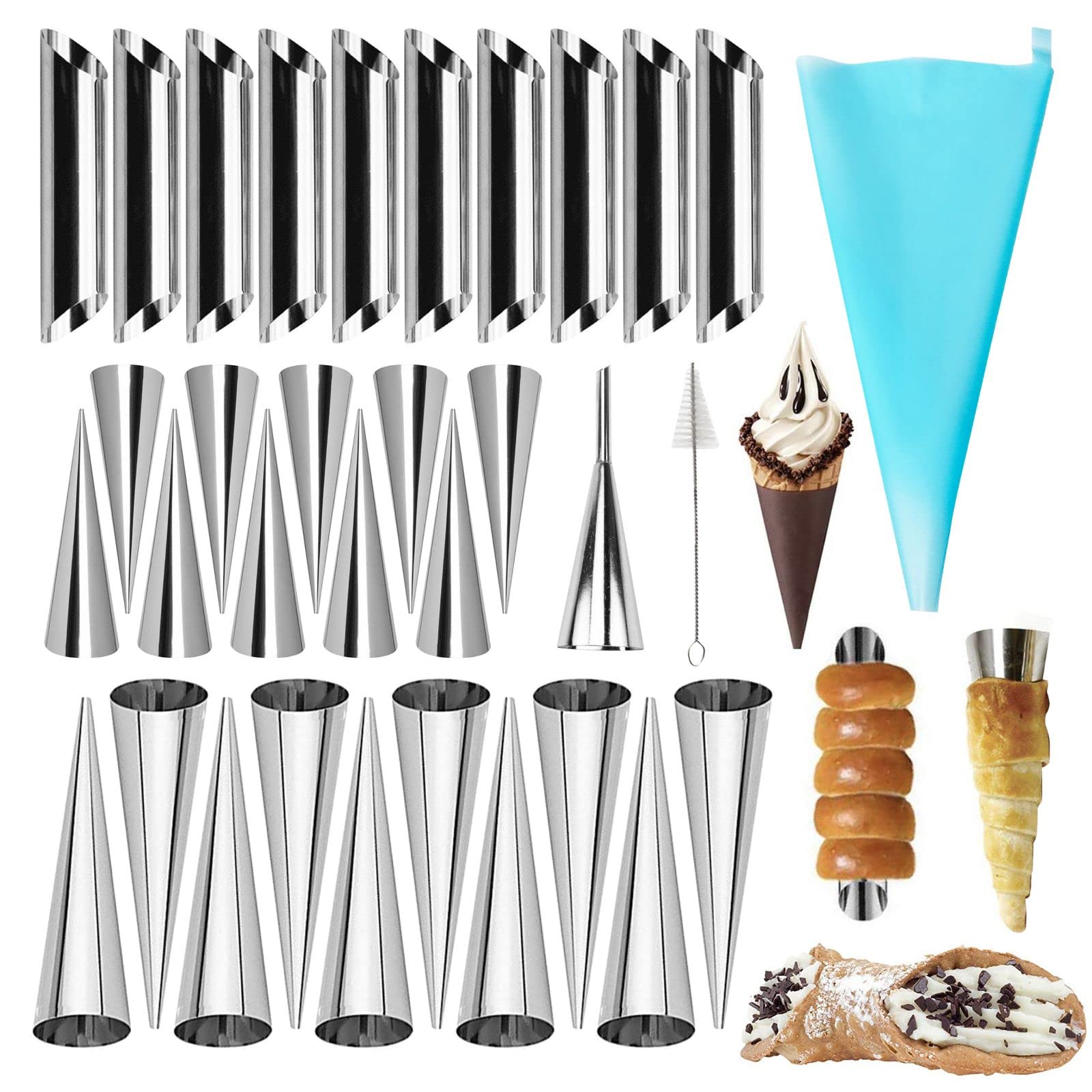 5% Off FantasyDay Nonstick Cannoli Tubes (30-Pack)