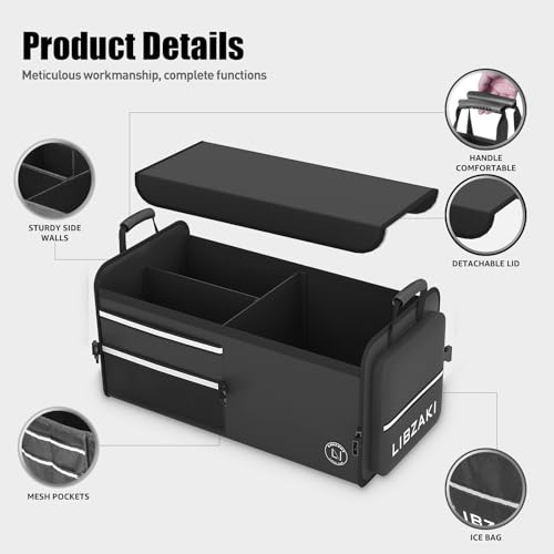 50% Off LIBZAKI Car Trunk Organizer - Storage Box - Image 5