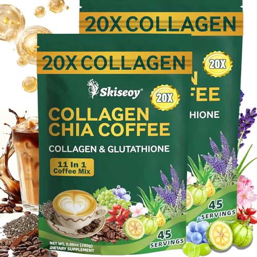 20% Off Skiseoy Collagen & Chia Coffee Mix (45 Servings) - Image 2