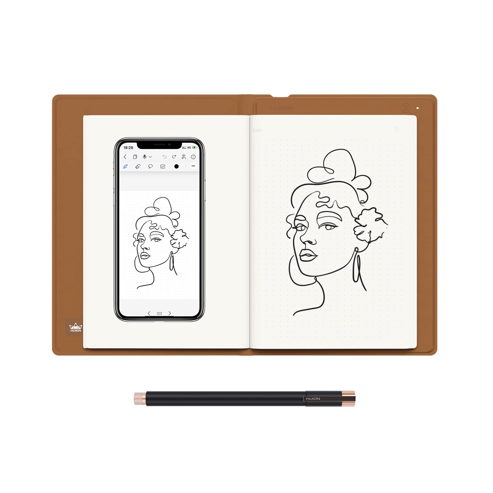 Save 25% on HUION Note Digital Notebook with Code