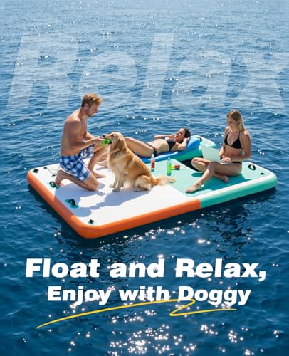 5% Off HeySplash Inflatable Floating Dock 8x6ft - Image 6