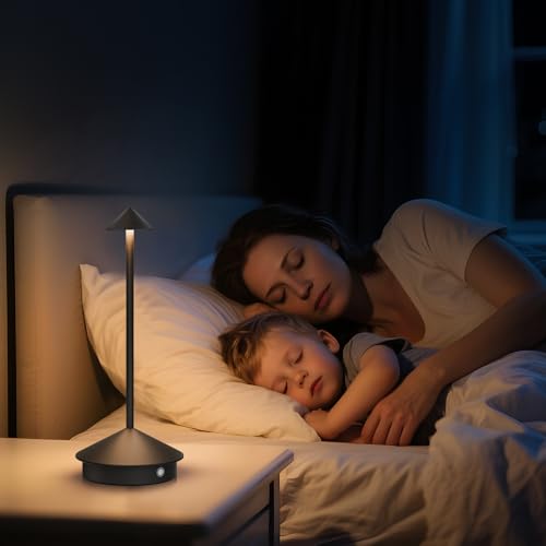 2-Pack Cordless LED Table Lamps - 6000mAh Rechargeable - Image 4