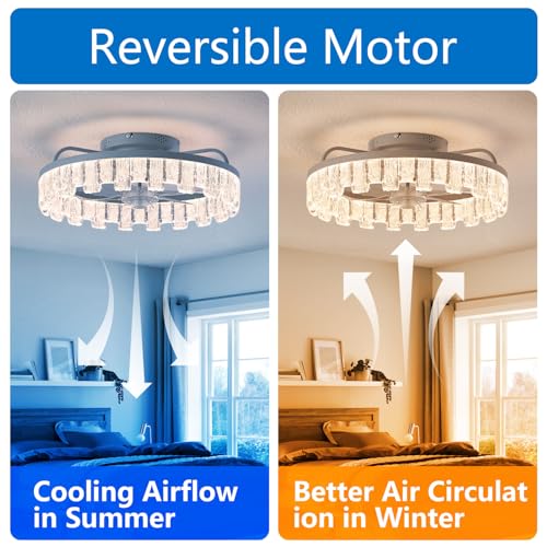 Save 40% on Dalougun Rustic Ceiling Fan with Light Remote - Image 3