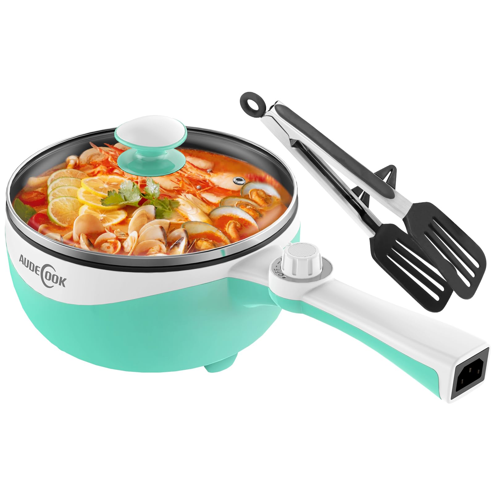 Save 40% on Audecook Electric Hot Pot – Compact & Versatile