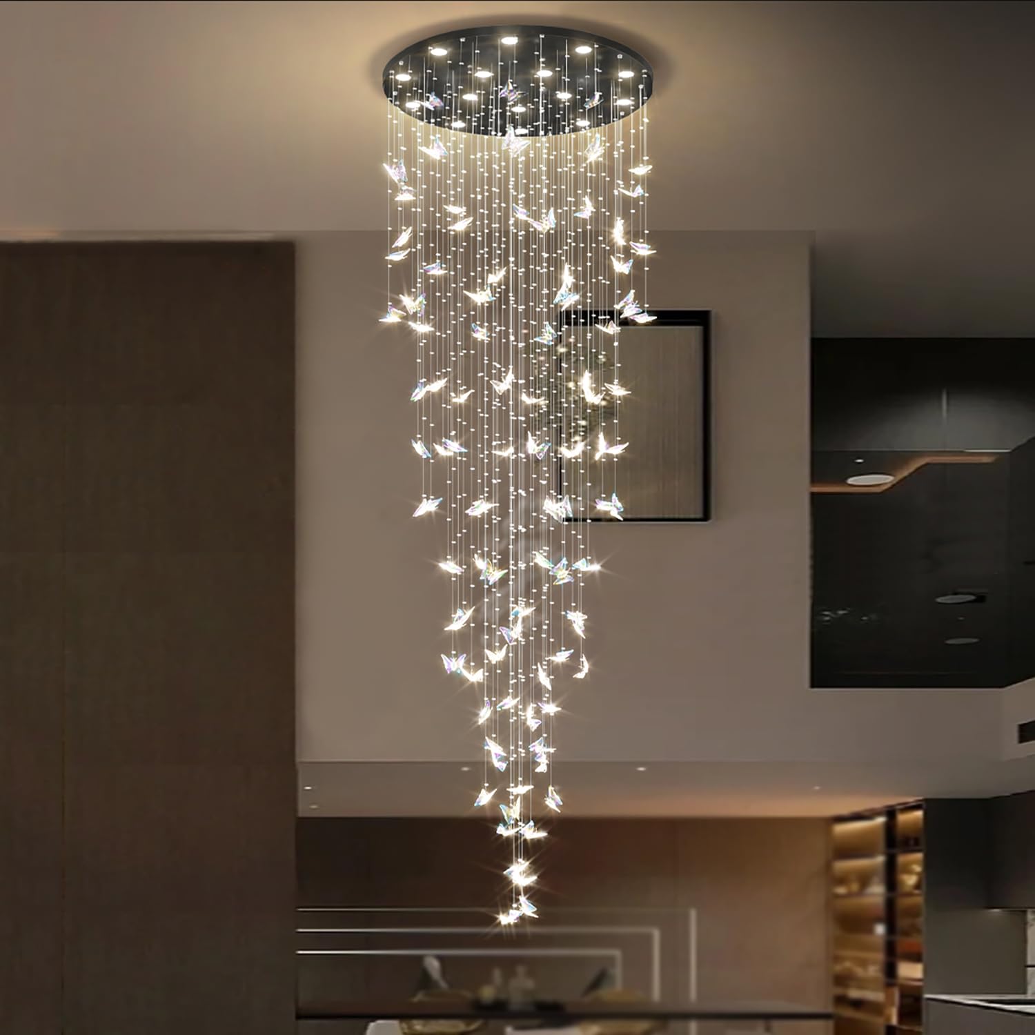 Butterfly Crystal Chandelier on Sale – Just $1.00