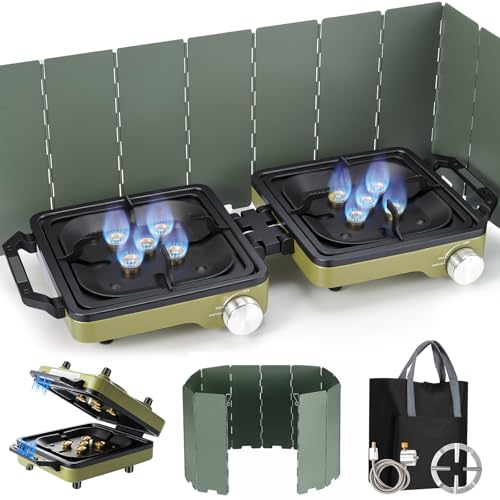 30% Off 2-Burner Portable Propane Camping Stove - Image 2