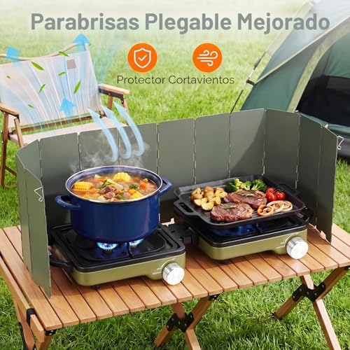 30% Off 2-Burner Portable Propane Camping Stove - Image 3